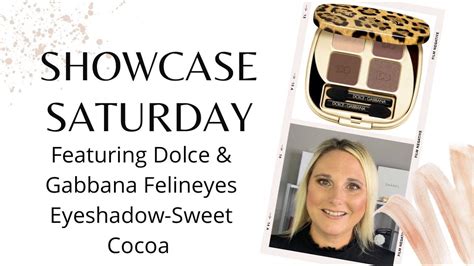 Dolce & Gabbana Felineyes Eyeshadow Sweet Cocoa/Showcase 